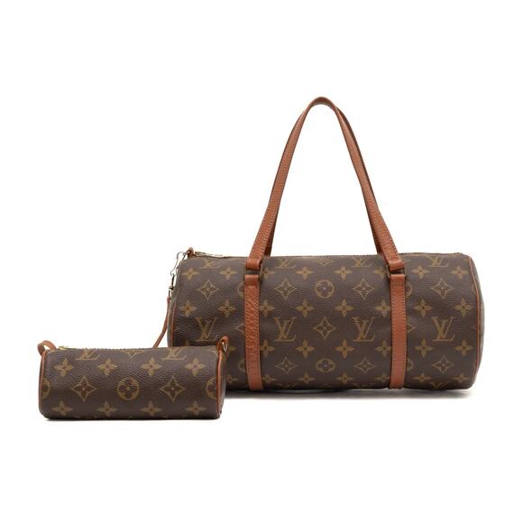 VTG 1984 Set Louis Vuitton Monogram Papillon 30 + Pochette Papillon Handbags - Picture 1 of 14